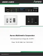 Предварительный просмотр 43 страницы Aurora IPX-TC3A Series User Manual