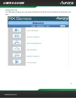 Предварительный просмотр 22 страницы Aurora Reax RXC Series User Manual