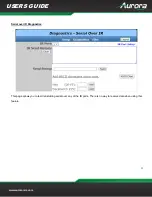 Предварительный просмотр 25 страницы Aurora Reax RXC Series User Manual