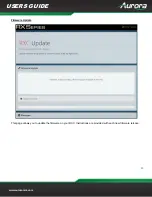 Предварительный просмотр 28 страницы Aurora Reax RXC Series User Manual