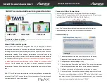 Aurora TAVIS TAV-10-B Quick Start preview