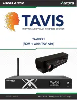 Preview for 1 page of Aurora TAVIS TAV-BX1 User Manual