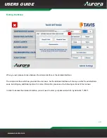 Preview for 28 page of Aurora TAVIS TAV-BX1 User Manual