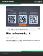 Preview for 48 page of Aurora TeamStream TS-100 User Manual