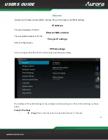 Preview for 50 page of Aurora TeamStream TS-100 User Manual