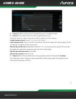 Preview for 57 page of Aurora TeamStream TS-100 User Manual