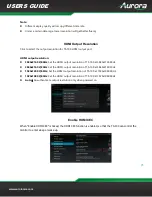 Preview for 73 page of Aurora TeamStream TS-100 User Manual