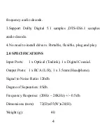 Preview for 4 page of Aus Electronics Direct AA6000 User Manual