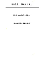 Предварительный просмотр 1 страницы Aus Electronics Direct AA6068 User Manual