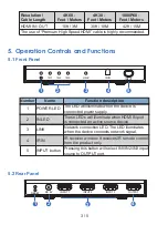 Предварительный просмотр 5 страницы Aus Electronics Direct AA6306 User Manual