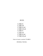 Preview for 3 page of AUSA C300H Operator'S Manual