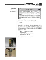 Preview for 41 page of AUSA D 1000 AP Operator'S Manual