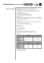 Preview for 11 page of AUSA D 201 RH Operator'S Manual