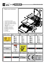 Preview for 14 page of AUSA D 201 RH Operator'S Manual