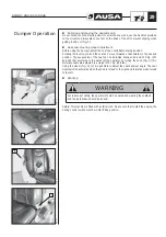 Preview for 31 page of AUSA D 201 RH Operator'S Manual