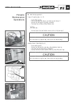 Preview for 61 page of AUSA D 201 RH Operator'S Manual