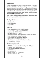 Preview for 2 page of ausdom aw525 User Manual