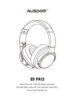 ausdom Mixcder E9 PRO User Manual preview