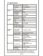 Предварительный просмотр 11 страницы ausdom S5 User Manual