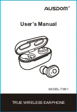 Preview for 1 page of ausdom TW01 User Manual