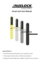 Auslock S31B User Manual preview