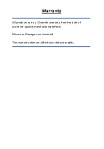 Preview for 2 page of AUSnew G6 Excel Quick Start Manual