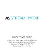 AUSounds AU-Stream Hybrid Quick Start Manual предпросмотр