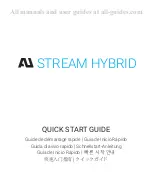 AUSounds STREAM HYBRID Quick Start Manual предпросмотр