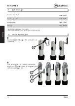 Preview for 10 page of AusPress VETEC SPM24 Instruction Manual