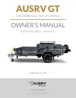 Preview for 1 page of Ausrv GT 2021 Owner'S Manual