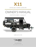 Предварительный просмотр 1 страницы Ausrv X11 2021 Owner'S Manual