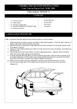 AUSSIE TONNEAU ATR01011 Installation Instructions предпросмотр