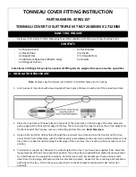 Предварительный просмотр 1 страницы AUSSIE TONNEAU ATR01157 Fitting Instruction