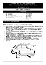 Предварительный просмотр 1 страницы AUSSIE TONNEAU ATR01236 Installation Instructions