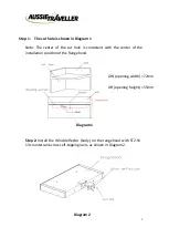 Preview for 2 page of Aussie Traveller 380 mm Installation Instructions Manual