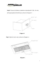 Preview for 3 page of Aussie Traveller 380 mm Installation Instructions Manual