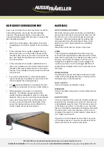 Preview for 3 page of Aussie Traveller COOLABAH AWNING Quick Start Manual