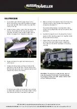 Preview for 4 page of Aussie Traveller SUNBURST ECLIPSE Quick Start Manual