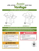 Aussie 6112S8X641 Assembly And Use Manual предпросмотр