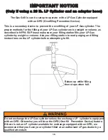 Предварительный просмотр 15 страницы Aussie Aussie Portable LP 2200 Assembly And Use Manual