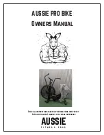 Aussie PRO BIKE Owner'S Manual preview