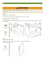 Preview for 8 page of Aussie Vantage 6804T80SS1 Use Manual