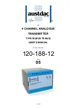 Austdac SILBUS-TX4A(G) User Manual preview