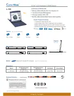 Austin Hughes Electronics Cyberview L-120 Series Specifications preview