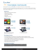 Austin Hughes Electronics CyberView RP-1020QD Brochure preview