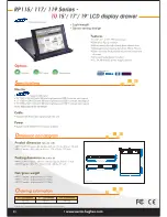 Preview for 1 page of Austin Hughes Electronics Cyberview RP-115 Series Specifications