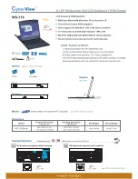 Austin Hughes Electronics Cyberview WS-119 Specifications preview