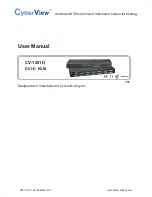 Austin Hughes CV-1201D DVI-D User Manual preview