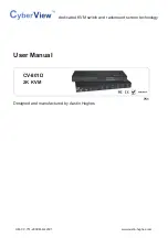 Austin Hughes CyberView CV-801D User Manual preview