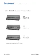 Preview for 1 page of Austin Hughes Infra Power ATS-H10C13-10A_C14 User Manual